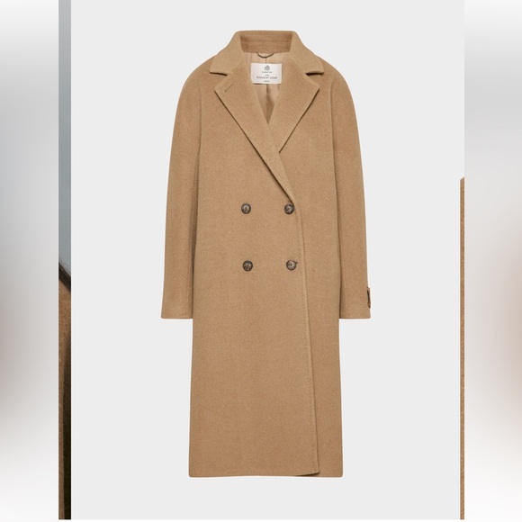 NEW Aritzia Babaton The Slouch Coat  - (Re)Camel Wool XS Tall - Picture 3 of 8